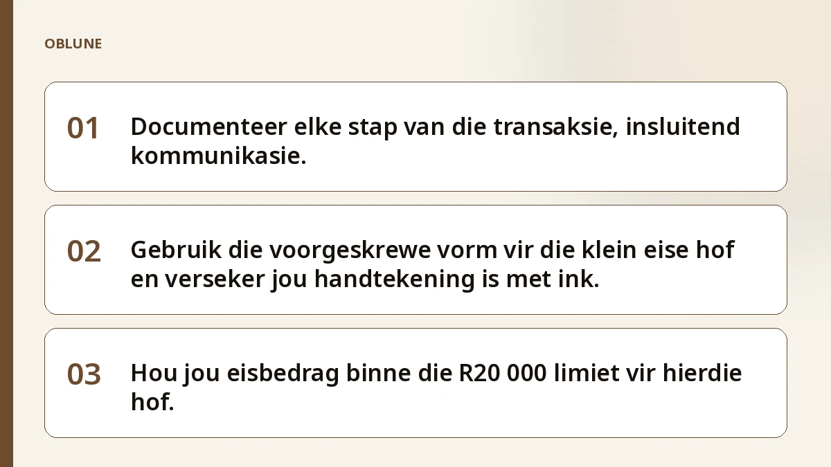 Facebook Marketplace bedrog: Jou stap-vir-stap pad na die hof