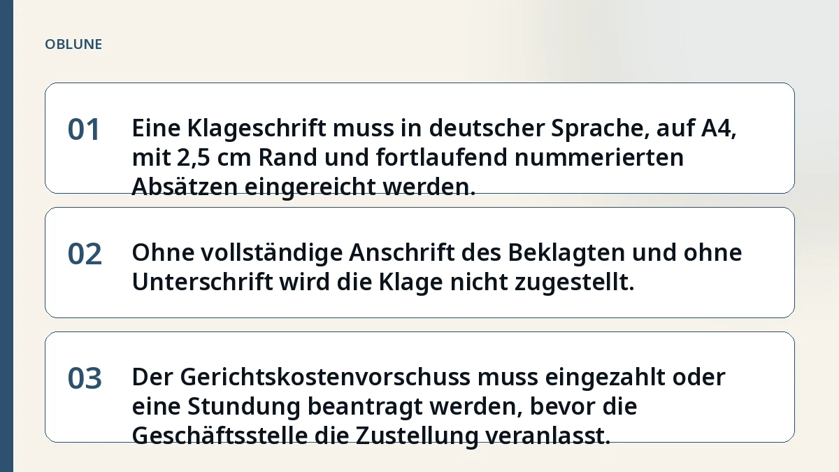 Amtsgericht Klage ohne Anwalt: Diese Angaben erwartet das Gericht