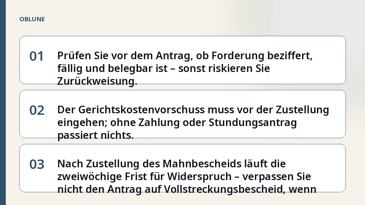 Mahnverfahren beantragen Bayern: Der Ablauf Schritt für Schritt
