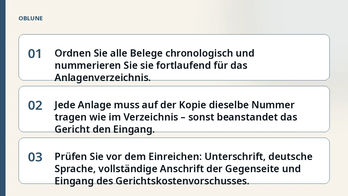 Rechnung nicht bezahlt? Diese Belege braucht das Gericht