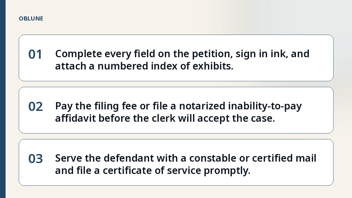Filing a Small Claims Court for Unpaid Invoice in Texas Justice Court