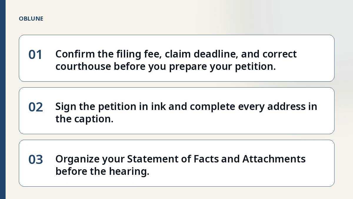 Small Claims Court Hearing Process: Texas Costs and Logistics