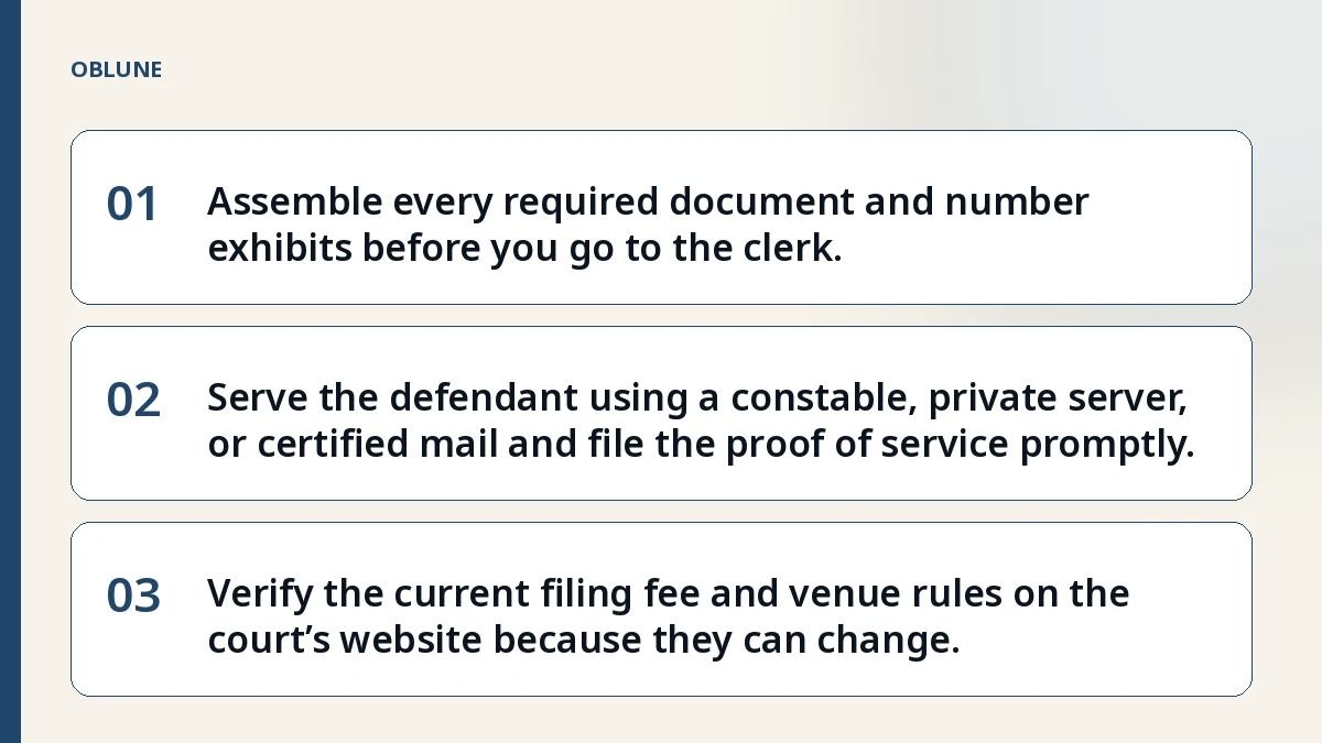 Small Claims for Unpaid Invoice: Step‑by‑Step Filing in Texas Justice Court