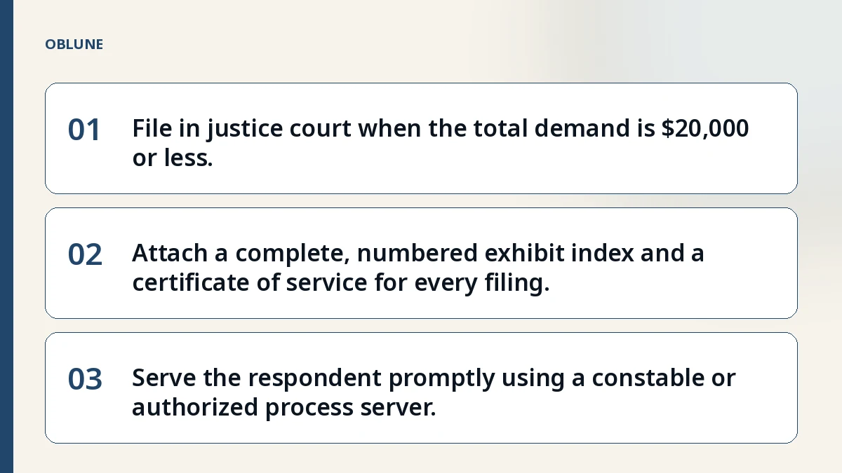 Sue Insurance Company in Small Claims Court: Texas Track Guide