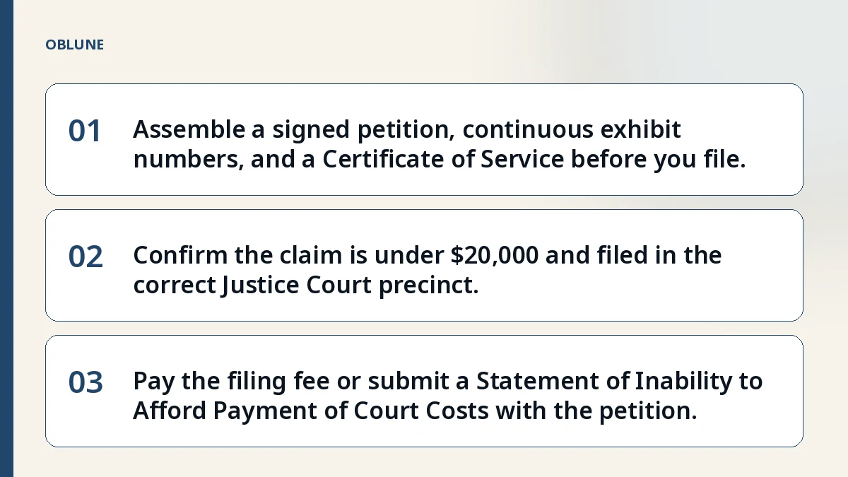 How to Take a Contractor to Small Claims Court in Texas
