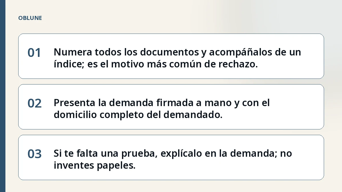 Pruebas en el juicio verbal: qué pide el juzgado y por qué
