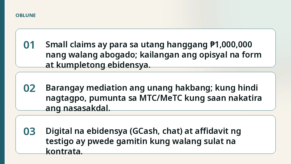 Hukum Utang Piutang dalam Islam at ang Small Claims: Aling Daan ang Tama para sa Iyo?