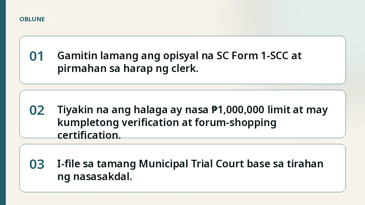 Hukuman Berat in English: 5 Mali sa Pag-file ng Small Claims at Paano Ayusin