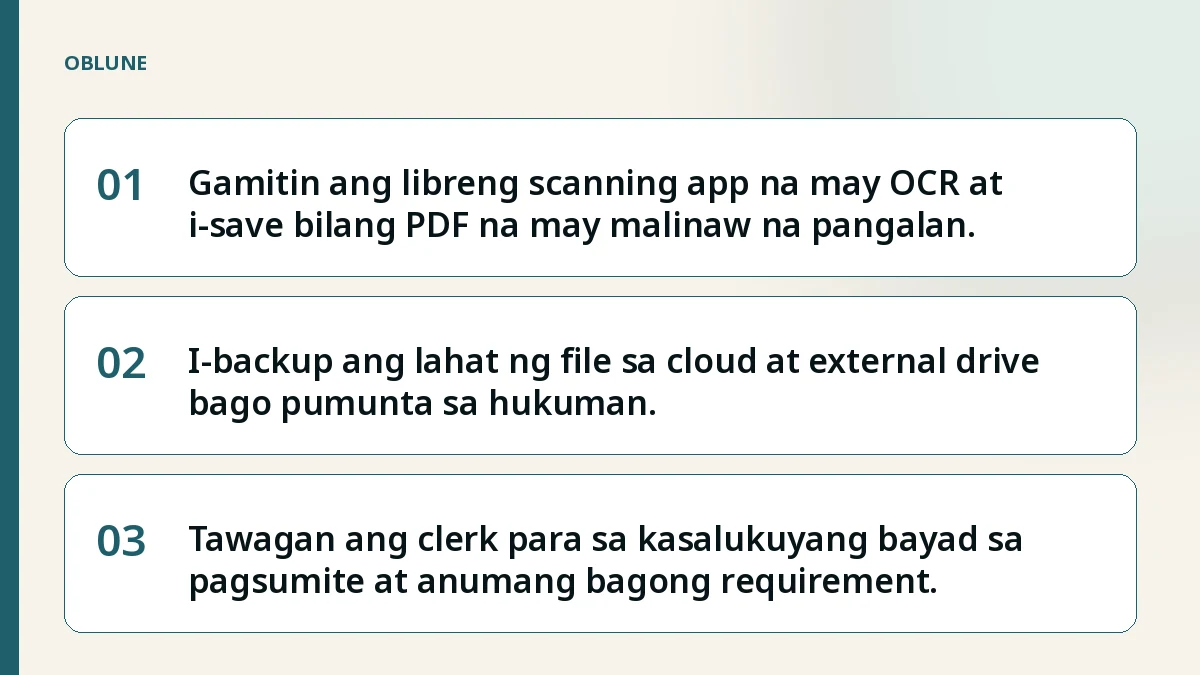 Paano Mag-scan ng Documents para sa Small Claims: Gastos at Logistics