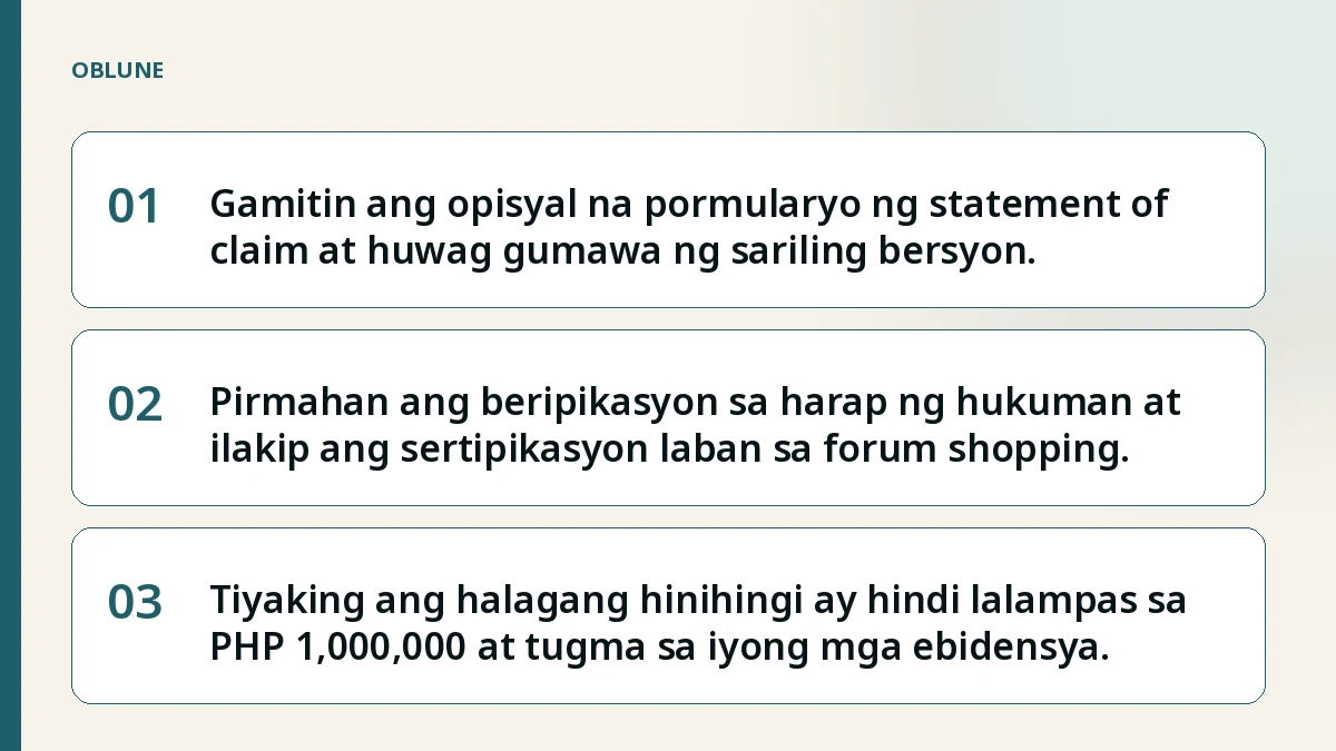 Paghahain ng Reklamo sa Small Claims: Anong Hahanapin ng Hukuman