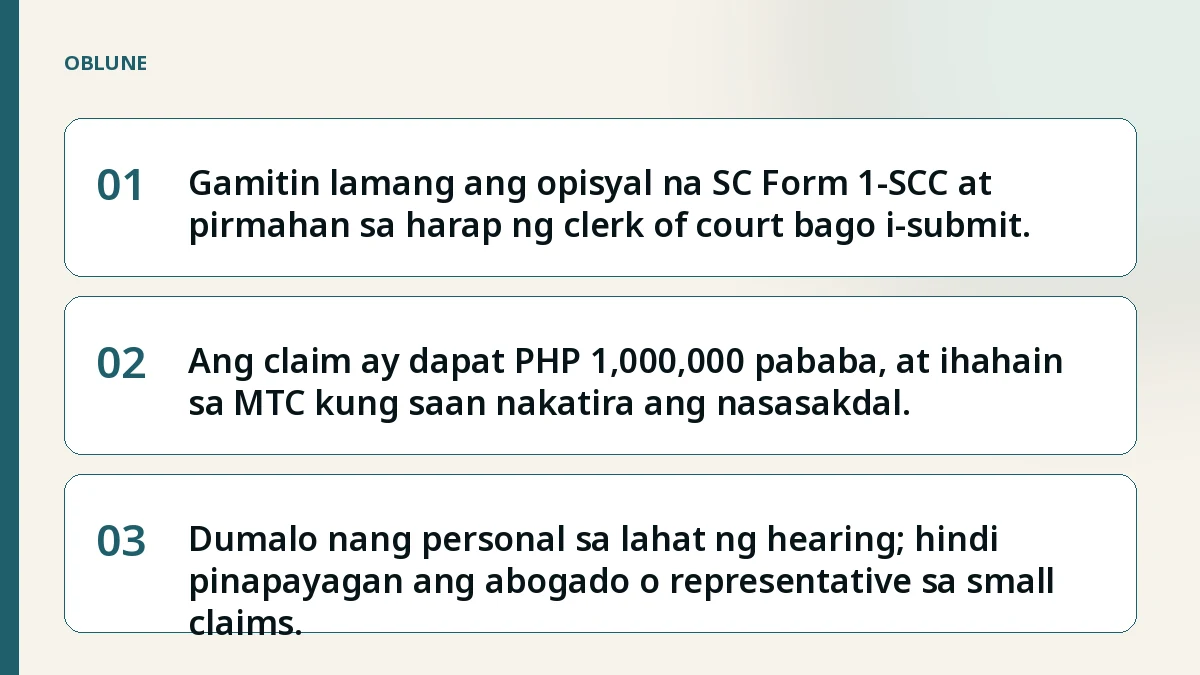 Bedanya Hukum dan Ilmu Hukum sa Paghahain ng Small Claims: Hakbang-hakbang na Gabay