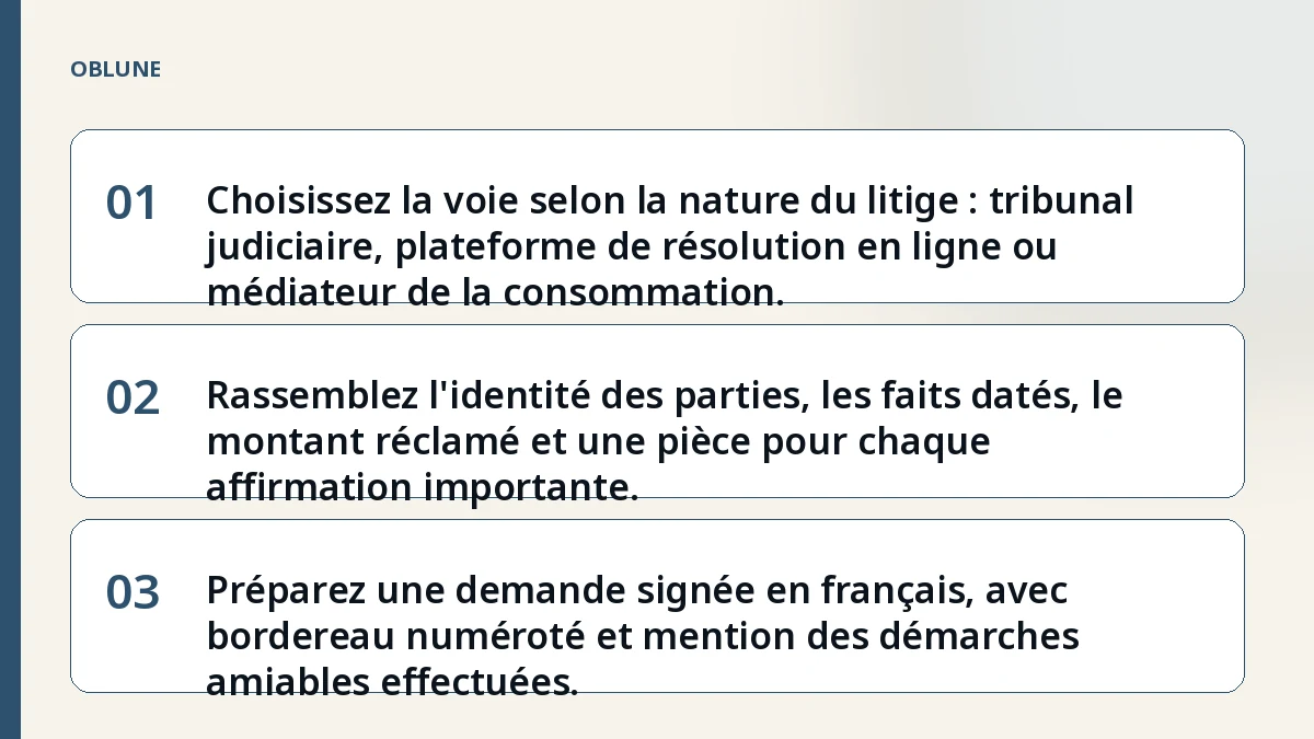 Litige consommateur : quel tribunal competent choisir ?