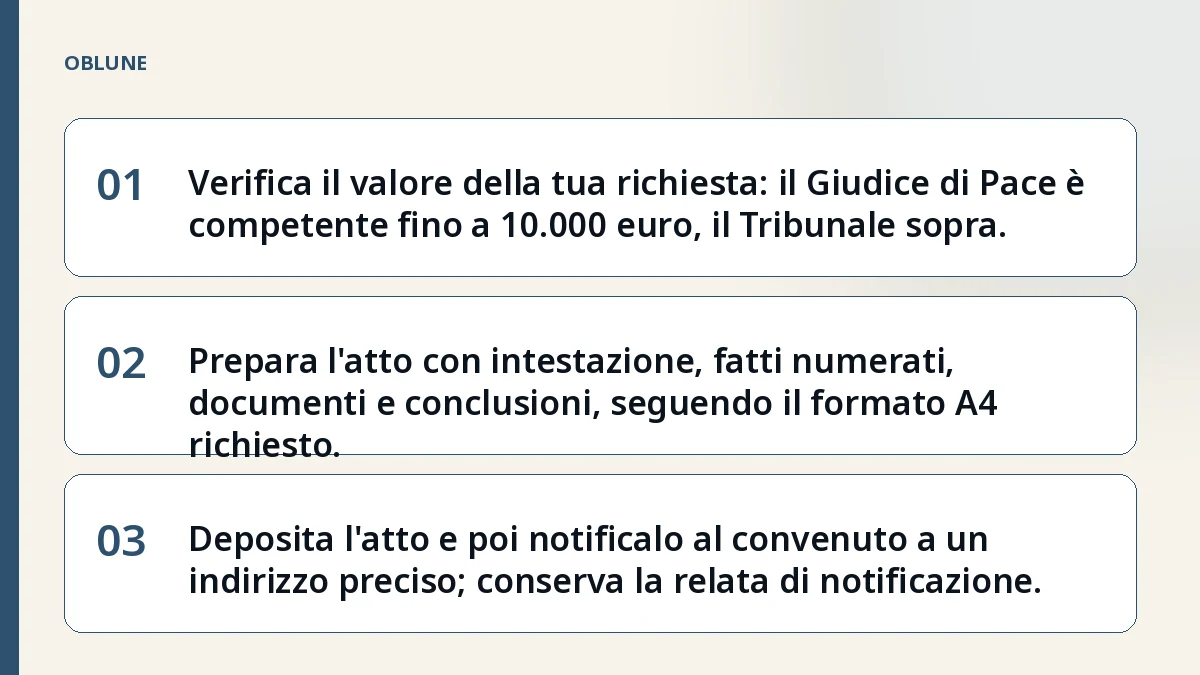 Fattura non pagata: la sequenza esatta per il decreto ingiuntivo