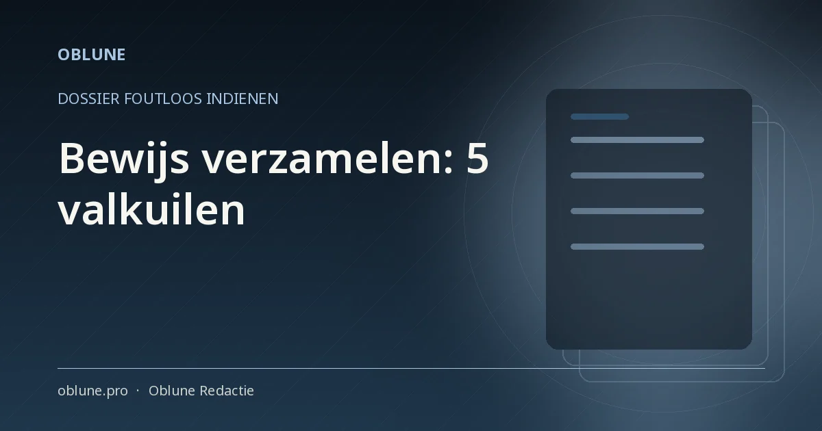Bewijs verzamelen voor de rechtbank: 5 fouten