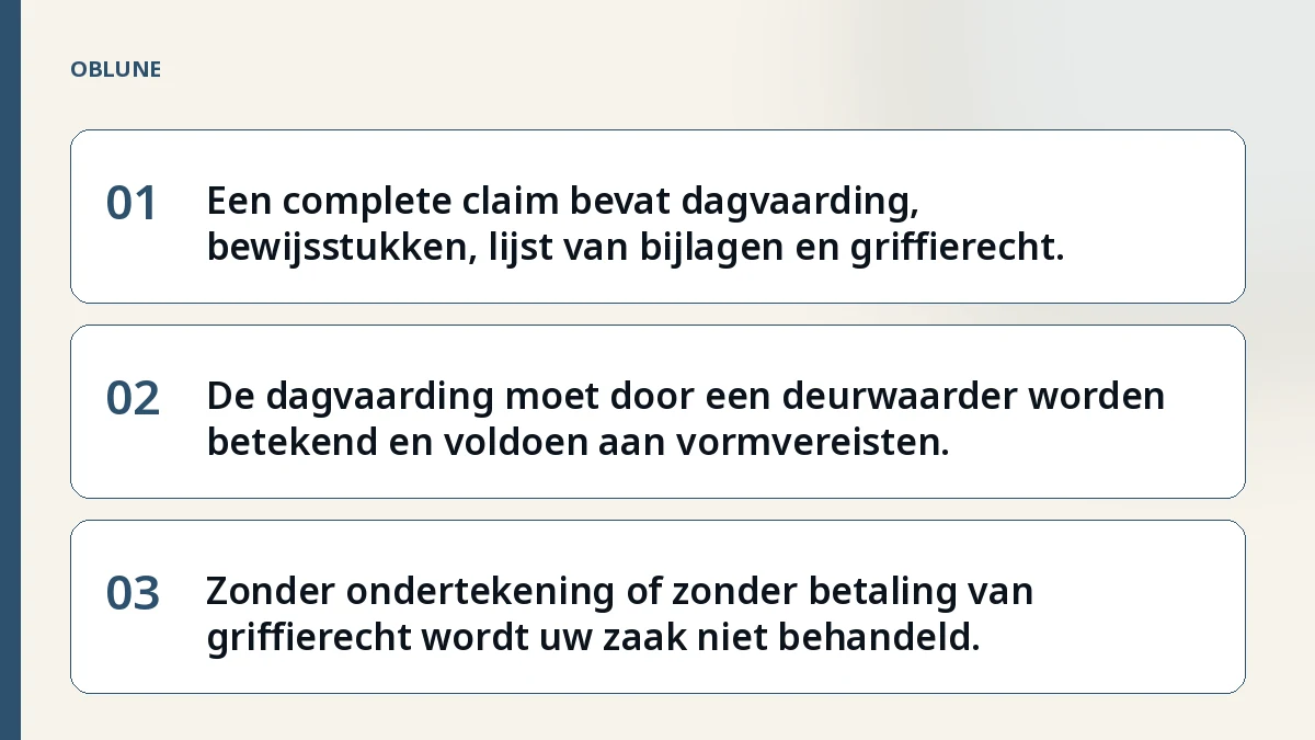Vordering instellen zonder advocaat: uw complete claimpakket