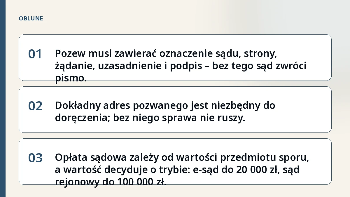 Pozew o zapłatę wzór: co dokładnie wpisać w każdym polu