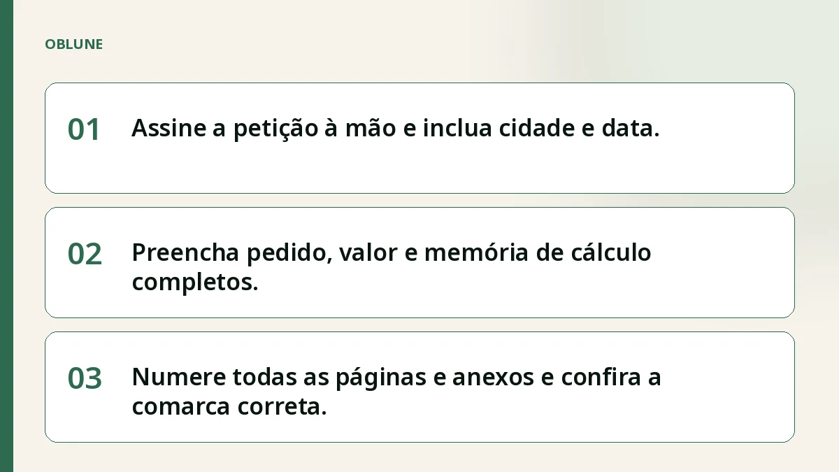 Petição inicial modelo OAB: 5 erros que travam o Juizado