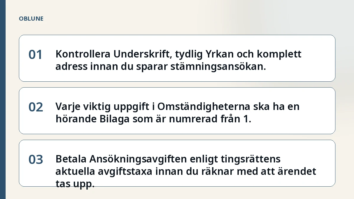 Bevis i tvistemål: 5 fel som stoppar stämningen