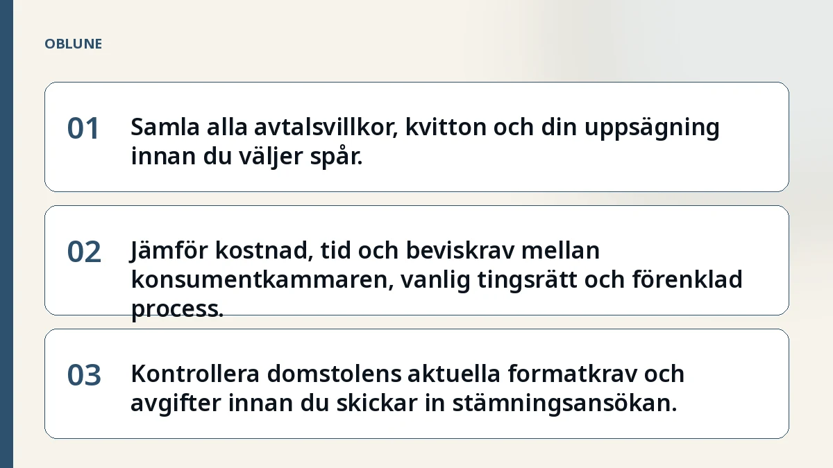 Prenumeration avsluta: så jämför du vägarna till tingsrätten och konsumentverket