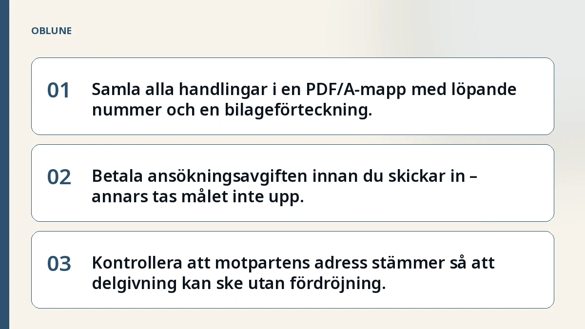 Stämning tingsrätten hur lång tid – så ordnar du bevismappen innan du skickar in ansökan