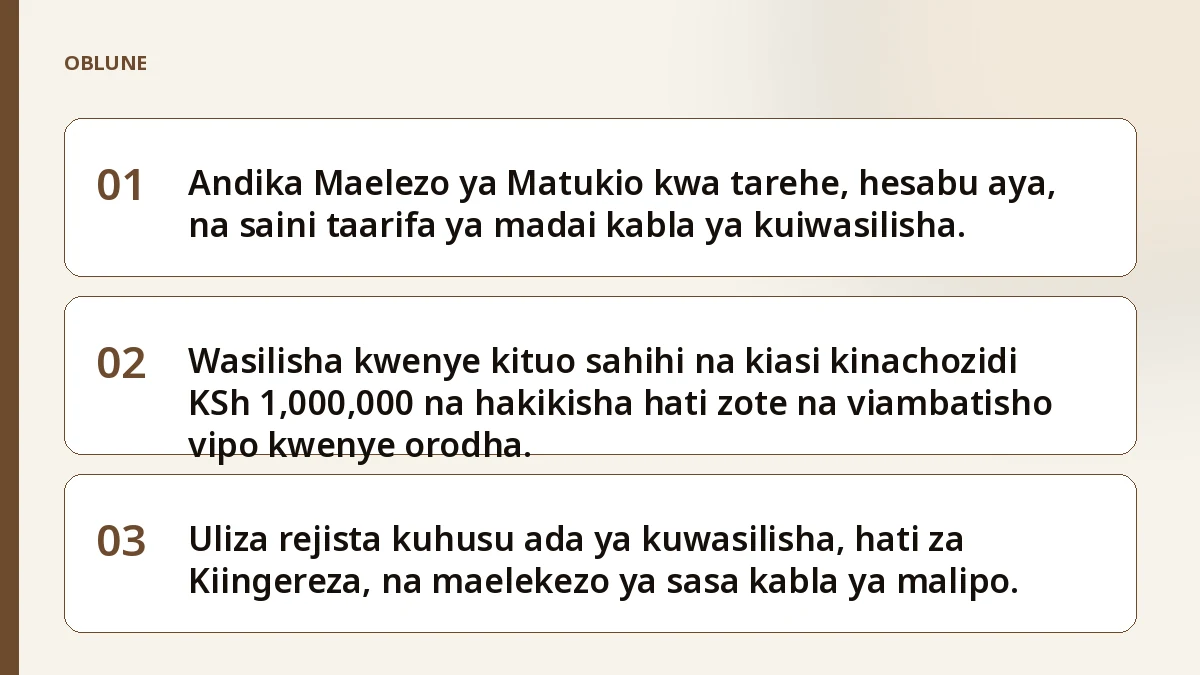 Jinsi ya Kufungua Kesi Ndogo Mahakamani