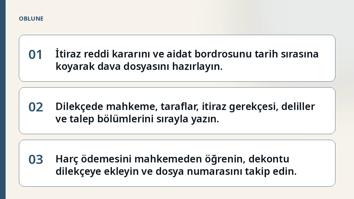 Aidat Borcu İtiraz İptali Dava Dilekçesi: Adım Adım Hazırlık