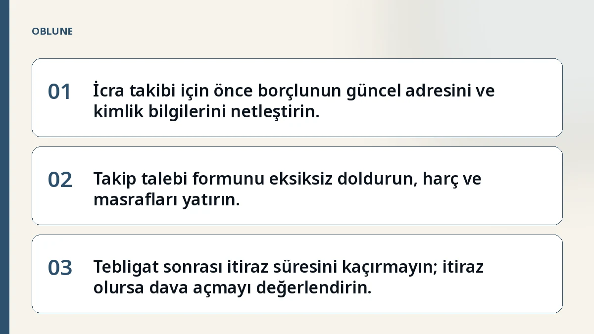 İcra Takibi Nasıl Başlatılır: Adım Adım Dosya Hazırlığı